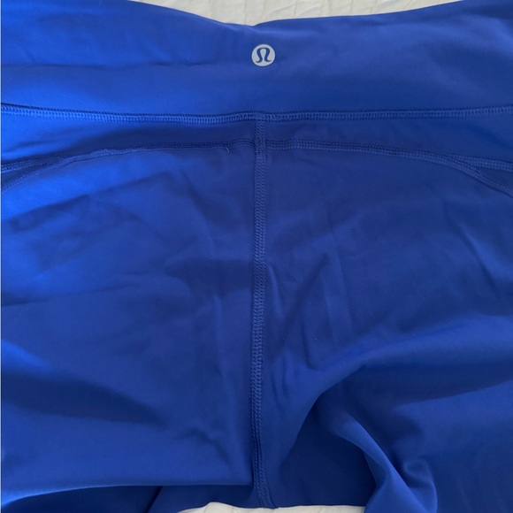 Vibrant Lululemon Royal Blue Leggings - Picture 5 of 6